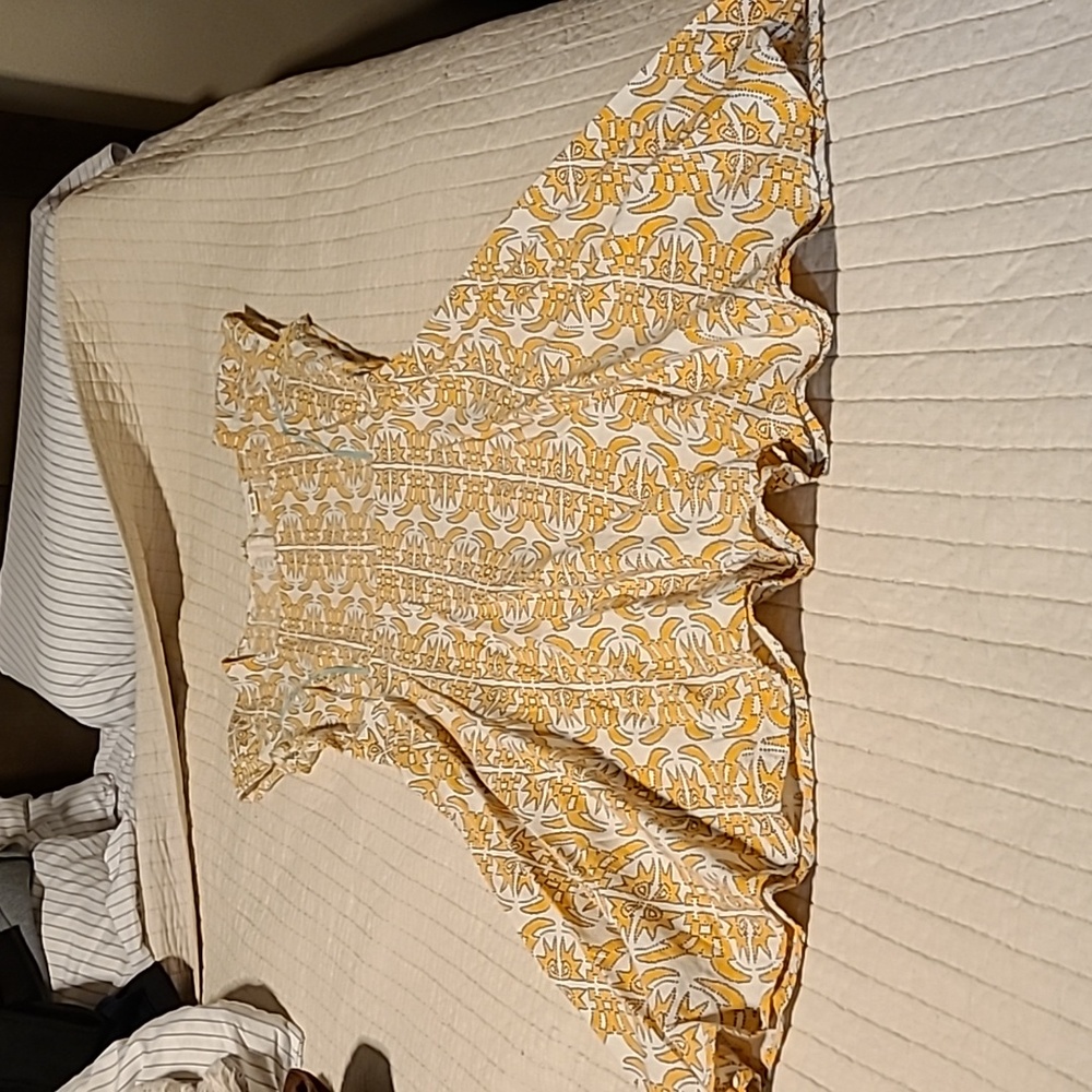 Mata Traders Block Print Dress Size Medium